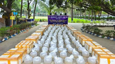 সোনারগাঁওয়ে ২ কোটি টাকার অবৈধ রেণু জব্দ