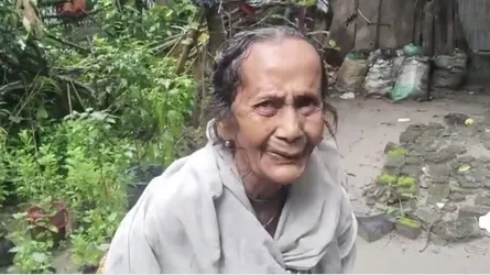 সম্পত্তির লোভে মায়ের সাথে নিরঞ্জনের অমানবিক আচরণের অভিযোগ