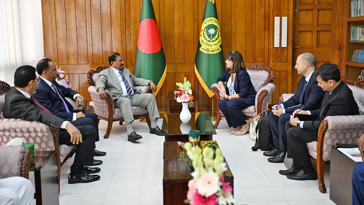 স্পিকারের সাথে আইপিইউ মহাসচিবের সাক্ষাৎ