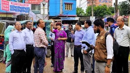 মুন্সীগঞ্জে মেডিক্যাল কলেজের নির্মাণ পরিদর্শনে মন্ত্রণালয়ের বিশেষ টিম