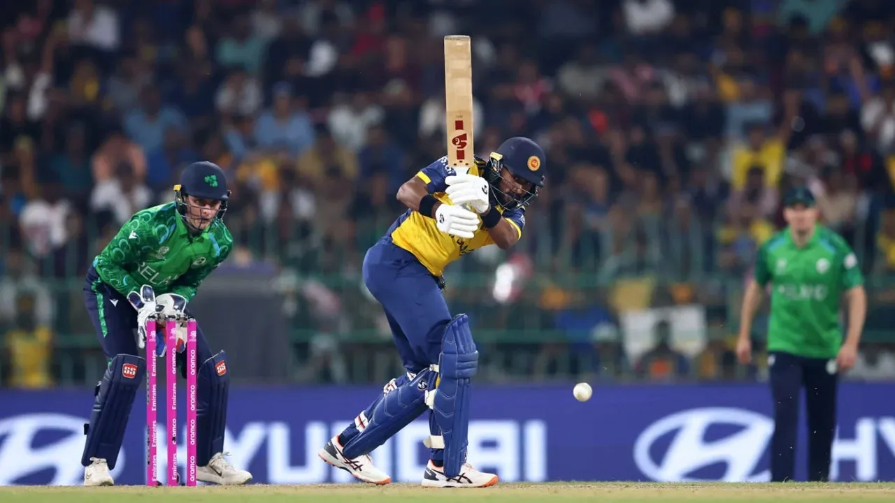 আয়ারল্যান্ডকে হারিয়ে জয়ে বিশ্বকাপ শুরু শ্রীলঙ্কার