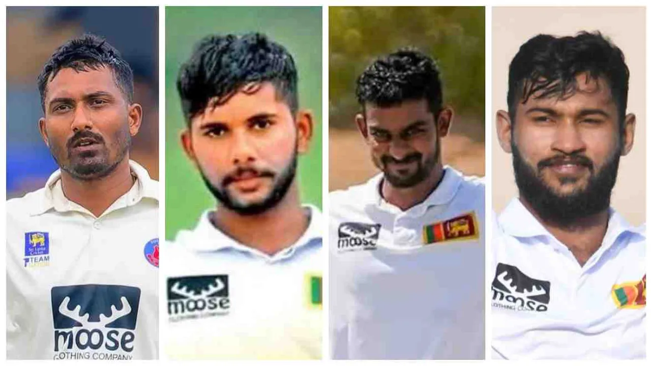 বেশ কয়েকটি নতুন মুখ নিয়ে বাংলাদেশের বিপক্ষে শ্রীলঙ্কার দল ঘোষণা