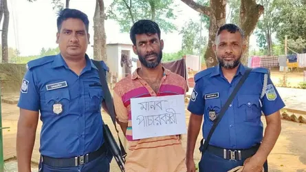 শ্রীবরদী সীমান্তে বিজিবির জালে মানব পাচার চক্রের ‘গডফাদার’ ফারুক আটক