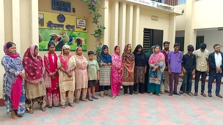 শ্রীমঙ্গল সীমান্তে ১৯ জনকে পুশইন বিএসএফের