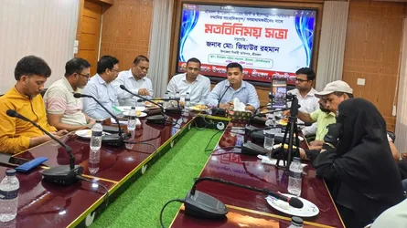 শ্রীমঙ্গলের গণমাধ্যমকর্মীদের সাথে নবাগত ইউএনও’র মতবিনিময়