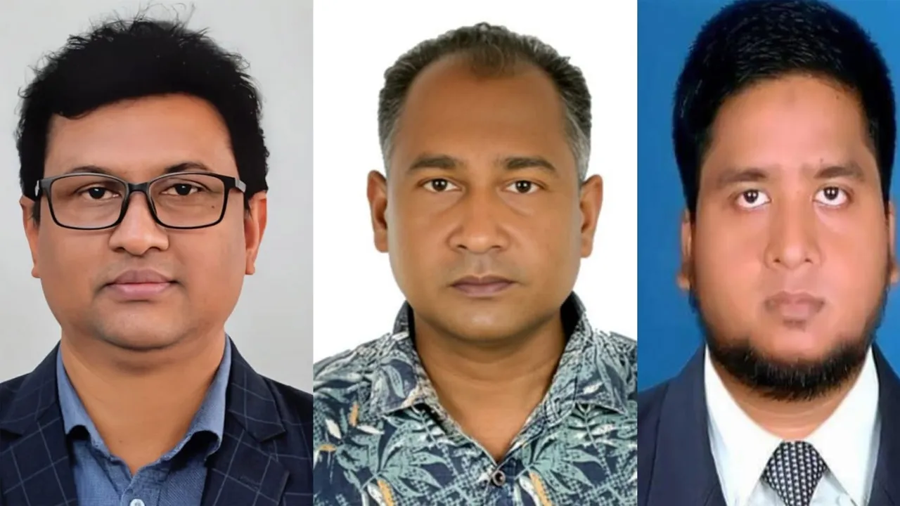 সভাপতি আরিফ, সাধারণ সম্পাদক শ্যামল ও সাংগঠনিক সম্পাদক রকিব