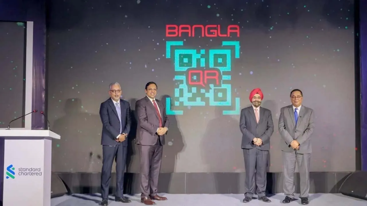 স্ট্যান্ডার্ড চার্টার্ডের এসসি মোবাইল অ্যাপে বাংলা কিউআর পেমেন্ট সুবিধা