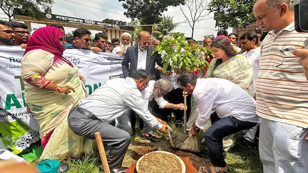 জলবায়ু পরিবর্তনের ঝুঁকি মোকাবেলায় গাছ বাঁচিয়ে রাখার লক্ষ্য সরকারের