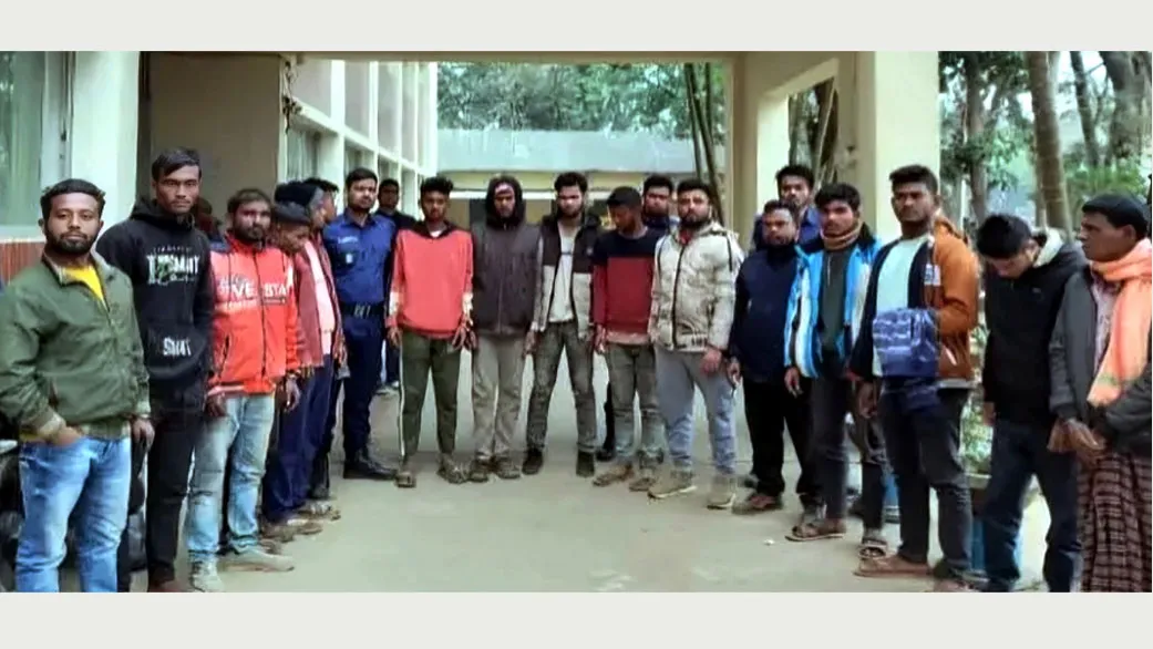সিলেটে ফের পাথর উত্তোলন, আটক ১৬