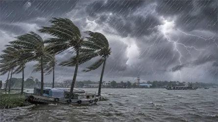 সন্ধ্যায় ৭ অঞ্চলে ৮০ কিমি বেগে ঝড়ের পূর্বাভাস