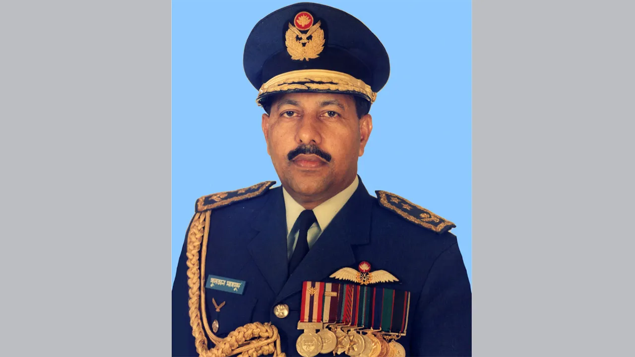 সাবেক বিমান বাহিনী প্রধান এয়ার ভাইস মার্শাল সুলতান মাহমুদের মৃত্যুবার্ষিকী পালিত