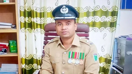 ব্লাড ক্যান্সারে হাইমচর থানার ওসি মহিউদ্দিনের মৃত্যু