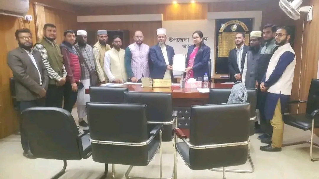 সুনামগঞ্জ-৫ আসনে জামায়াত প্রার্থী আব্দুস সালামের মনোনয়নপত্র সংগ্রহ