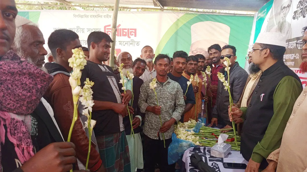 তাহিরপুরে অর্ধশতাধিক যুবকের জামায়াতে যোগদান