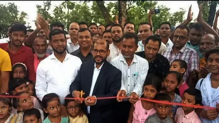তাহিরপুরে শিশুপার্ক উদ্বোধন করলেন জেলা প্রশাসক ড. ইলিয়াস হোসাইন