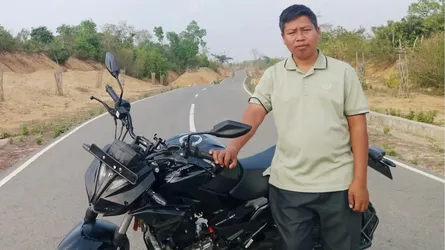খাগড়াছড়িতে খাদে পড়ে মোটরসাইকেল চালক নিহত