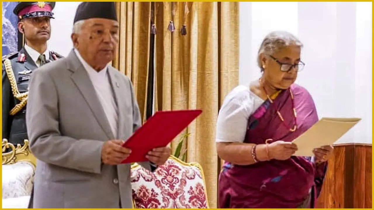 শপথ নিয়ে ইতিহাস গড়লেন নেপালের নতুন প্রধানমন্ত্রী সুশিলা
