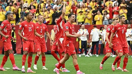 ৭২ বছর পর বিশ্বকাপের কোয়ার্টার ফাইনালে সুইজারল্যান্ড