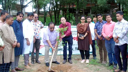 সিলেট জেলা পরিষদের বৃক্ষরোপণ কর্মসূচি