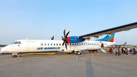 বৈরী আবহাওয়ায় ১৪৮ যাত্রী নিয়ে ওসমানী বিমানবন্দরে আন্তর্জাতিক ফ্লাইটের জরুরি অবতরণ