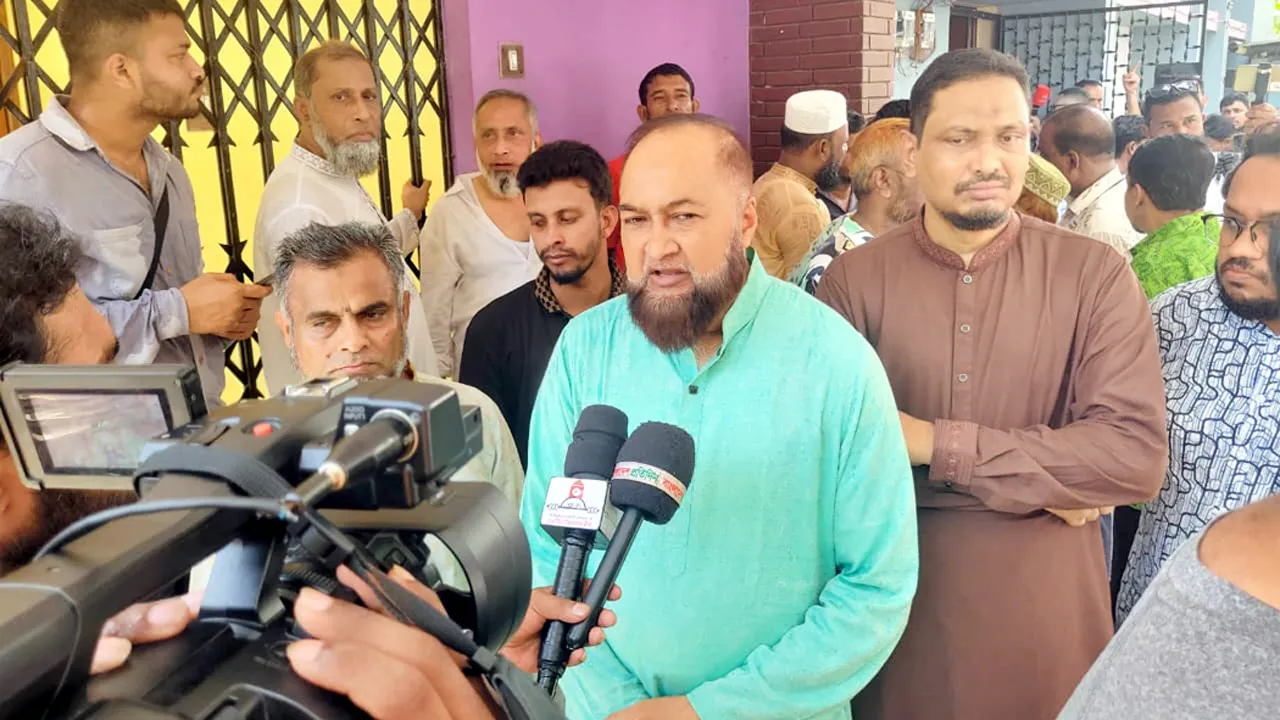 সিলেটে ট্রিপল মার্ডারের ঘটনাস্থল পরিদর্শনে জামায়াত নেতারা