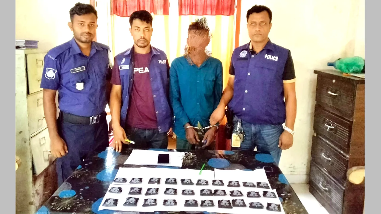 সিলেটে ৬০০০ পিস ইয়াবাসহ আটক ১