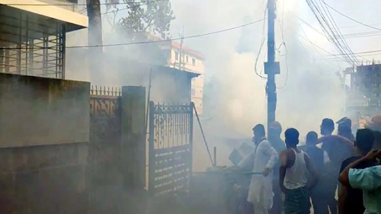 সিলেটে দোকানে অগ্নিকাণ্ড : ৩০ লাখ টাকার ক্ষতি
