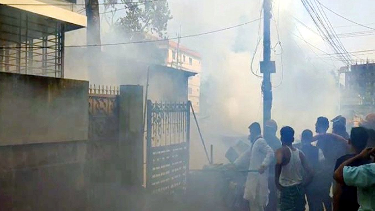 Sylhet-Fire