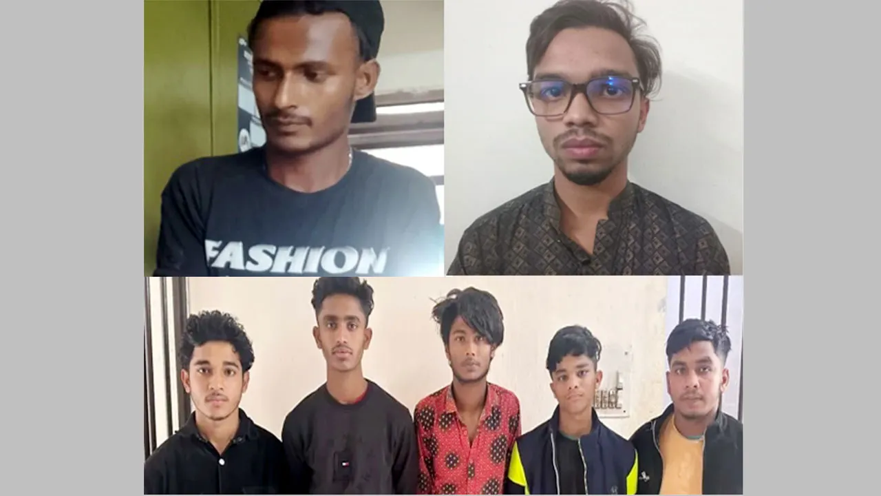 সিলেটে কিশোর গ্যাং দমনে অ্যাকশনে পুলিশ, ২৪ ঘণ্টায় আটক ৯