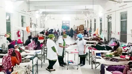সিলেটে হাম উপসর্গে হাসপাতালে ভর্তি আরো ৭৪ শিশু