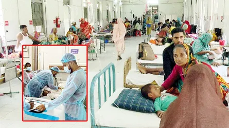 সিলেটে হাম উপসর্গে ঝরল আরো ৩ শিশুর প্রাণ, মৃত্যু বেড়ে ৩১