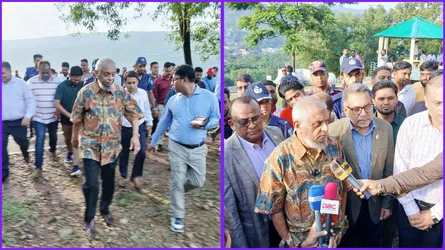 সিলেট-জাফলং রেলপথের সম্ভাব্যতা যাচাই : রেল সচিব, ডিজিসহ জাফলংয়ে শ্রমমন্ত্রী