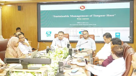 টাঙ্গুয়ার হাওরের পরিবেশ ও জীববৈচিত্র্য রক্ষায় সমন্বিত পরিকল্পনা গ্রহণের আহ্বান