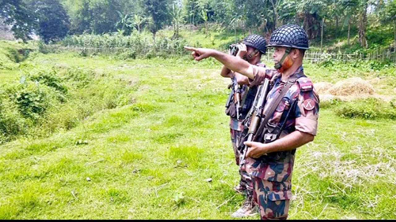 সিলেট সীমান্তে বিজিবির বাড়তি নিরাপত্তা জোরদার