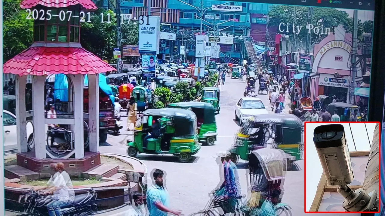 সিলেটে ফের সচল হলো শতাধিক সিসি ক্যামেরা