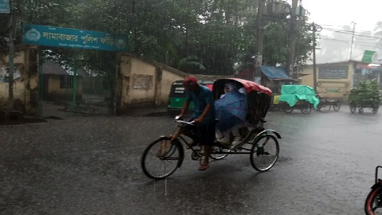 ৪ মাস পর স্বস্তির বৃষ্টিতে ভিজলো সিলেট