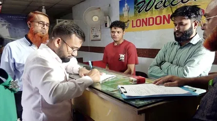 সিলেটে লন্ডন, বেঙ্গলসহ অনুমোদনহীন ৫ স্লিপার বাসকে জরিমানা