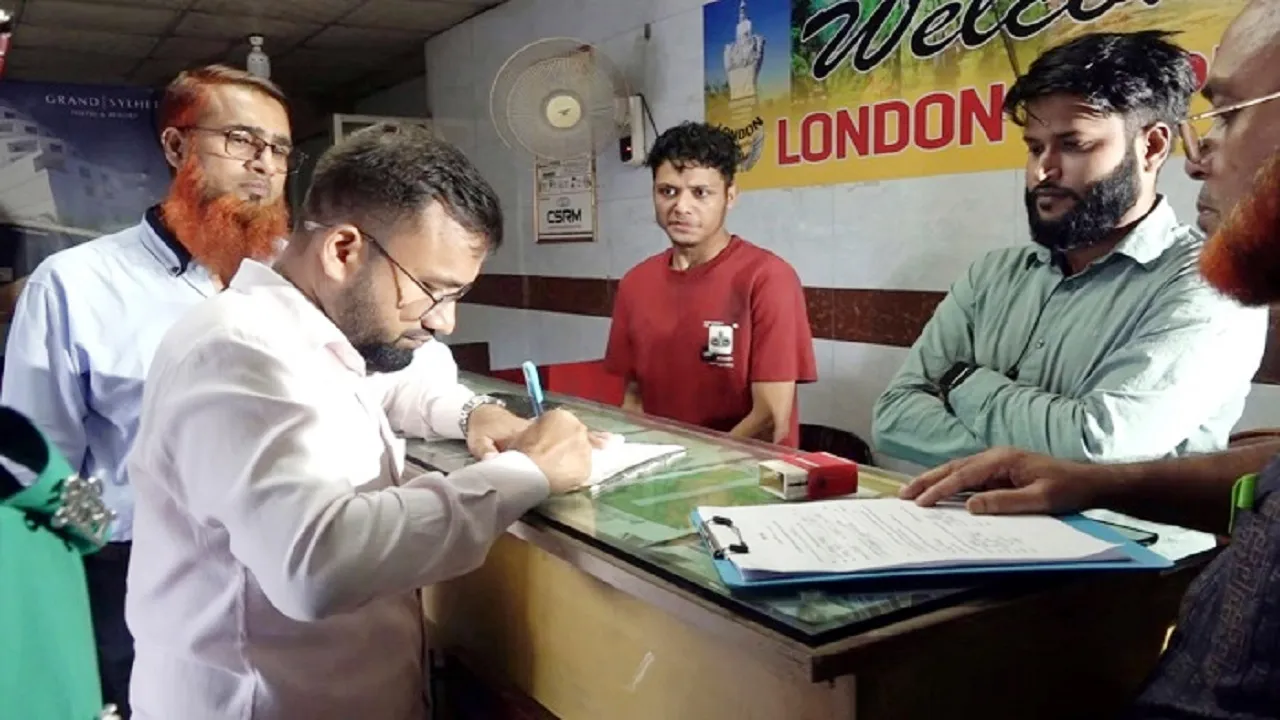 সিলেটে লন্ডন, বেঙ্গলসহ অনুমোদনহীন ৫ স্লিপার বাসকে জরিমানা