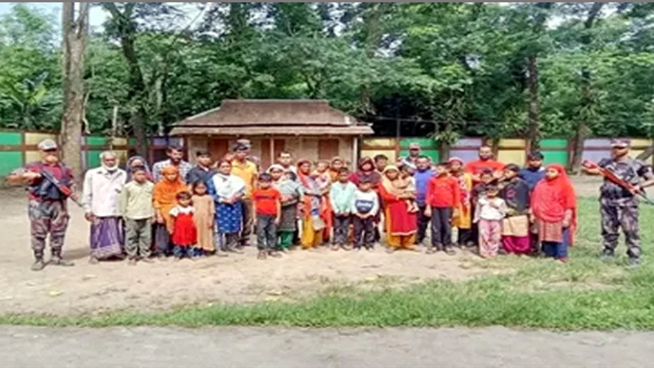 সিলেট সীমান্তে একরাতে ১৫৩ জনকে পুশ ইন বিএসএফের