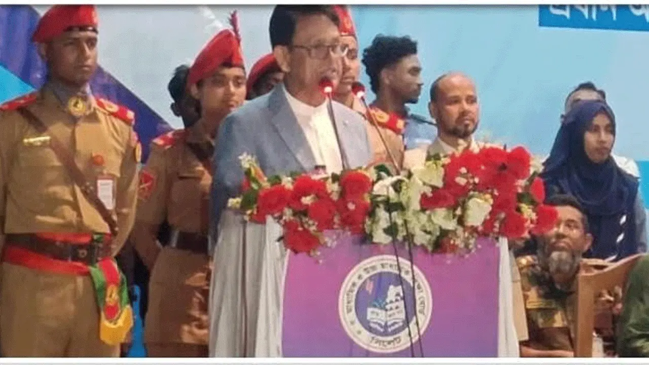 সিলেটকে পড়ালেখায় ফার্স্ট হতে হবে : শিক্ষামন্ত্রী