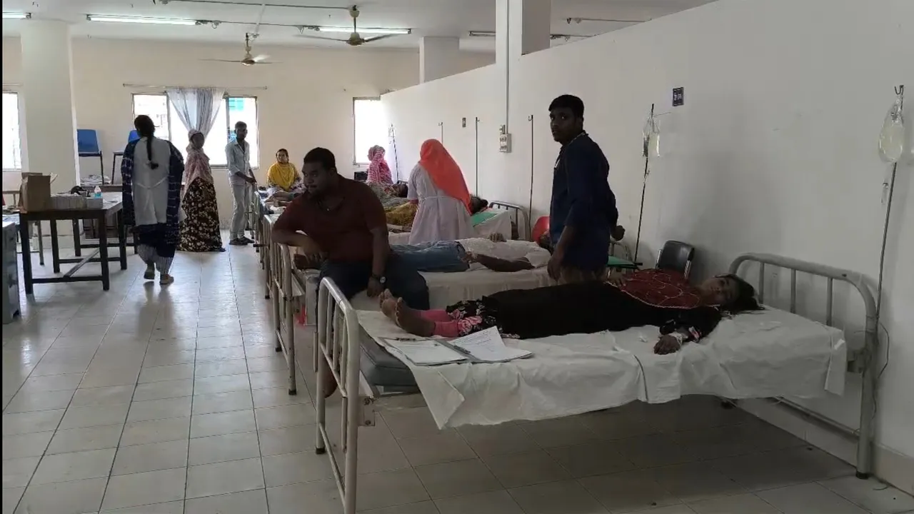 গাজীপুরে তৃতীয়দিনেও অর্ধশতাধিক পোশাক শ্রমিক অসুস্থ