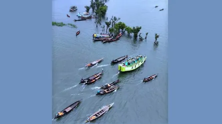 ইউএনও’র উদ্যোগে টাঙ্গুয়ার হাওরে ৬ শতাধিক মাঝির কর্মসংস্থান