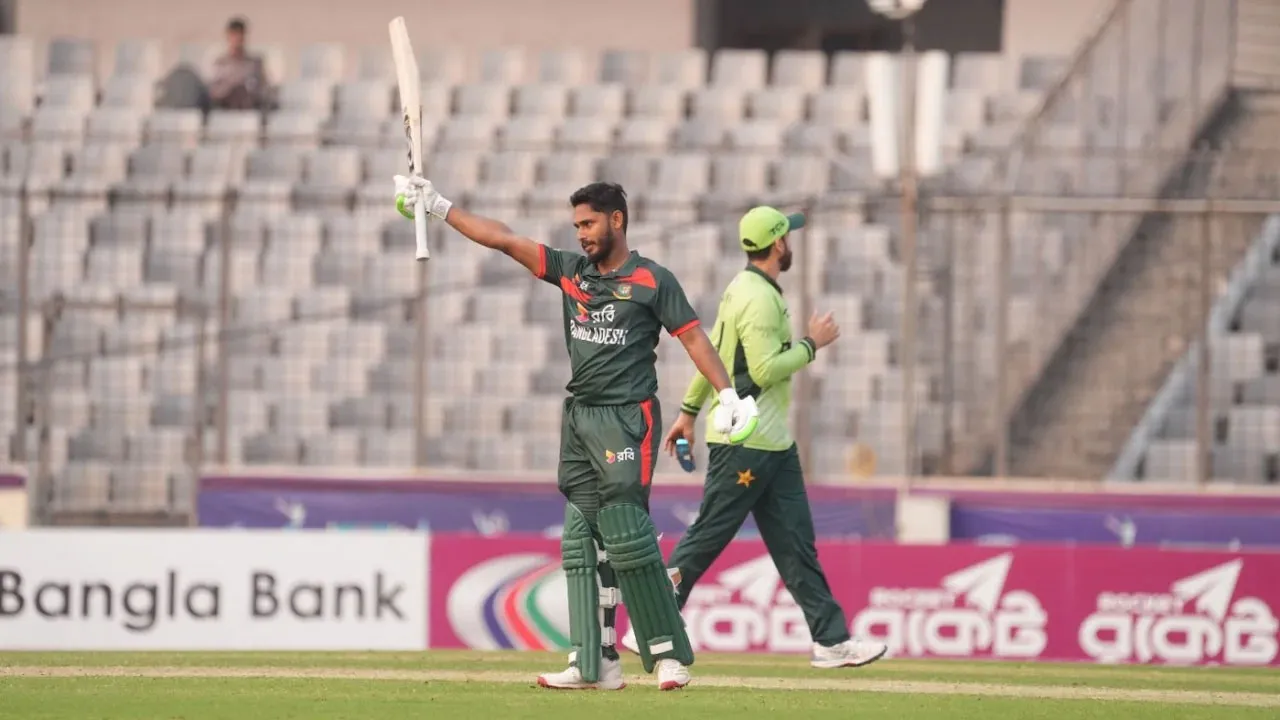 পাকিস্তানকে ২৯১ রানের লক্ষ্য দিয়েছে বাংলাদেশ