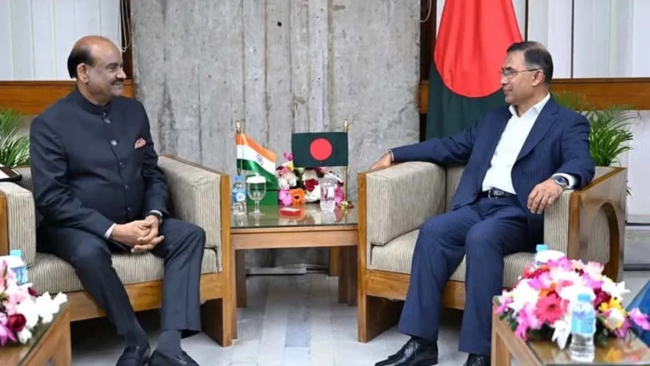 প্রধানমন্ত্রী তারেক রহমানকে ভারত সফরের আমন্ত্রণ জানালেন ওম বিড়লা