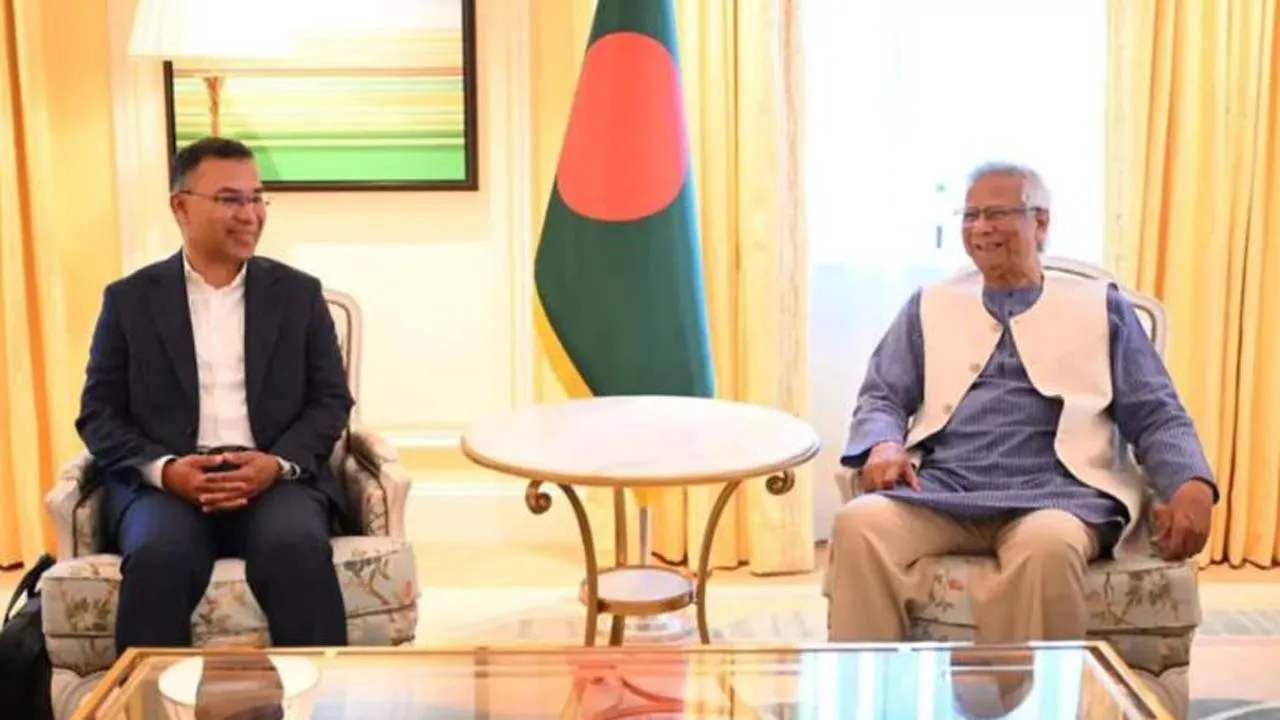 সন্ধ্যায় প্রধান উপদেষ্টার সাথে তারেক রহমানের বৈঠক