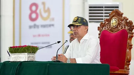 আনসার বাহিনী দক্ষ জনশক্তি তৈরিতে গুরুত্বপূর্ণ অবদান রাখছে : প্রধানমন্ত্রী