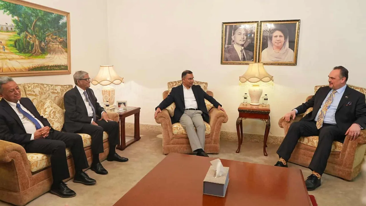 তারেক রহমানের সাথে যুক্তরাষ্ট্রের নবনিযুক্ত রাষ্ট্রদূতের সাক্ষাৎ
