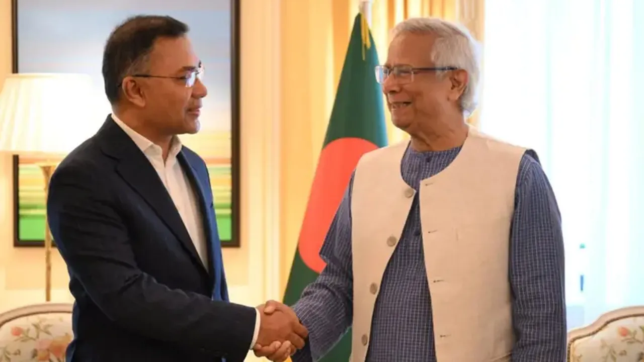লন্ডনে ড. ইউনূস ও তারেক রহমানের বৈঠক