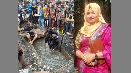 টঙ্গীতে বিআরটি ড্রেন থেকে নিখোঁজ জ্যোতির জুতার সন্ধান