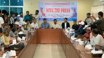 রাজশাহীতে শুরু হচ্ছে আন্তর্জাতিক জুনিয়র টেনিস চ্যাম্পিয়নশিপ